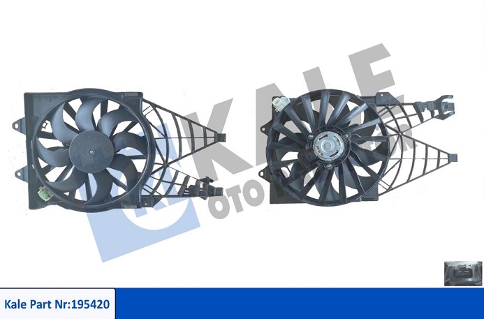 FIAT LINEA DAVLUMBAZLI FAN MOTORU 013501001 LINEA (07>) 1.3mjt-1.4t-jet-1.6mjt +AC 195420