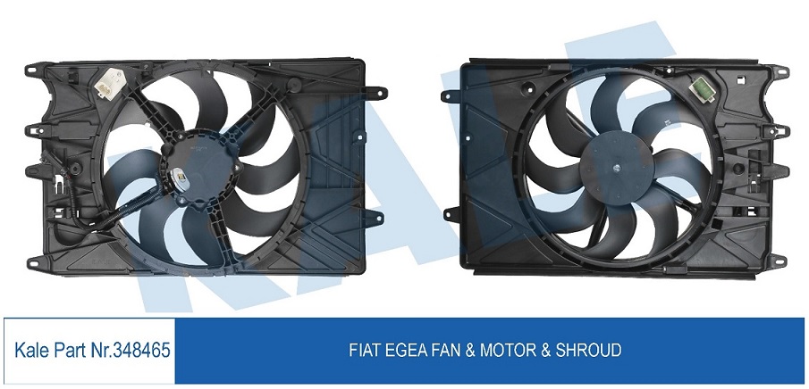 FIAT EGEA FAN MOTORU+DAVLUMBAZ 348465 EGEA