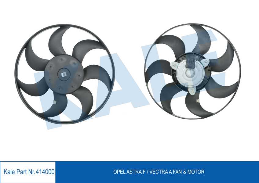 OPEL ASTRA SU FAN MOTORU 414000 VECTRA-A 1.6 1.8 2.0 16V (91-98) (365MM)