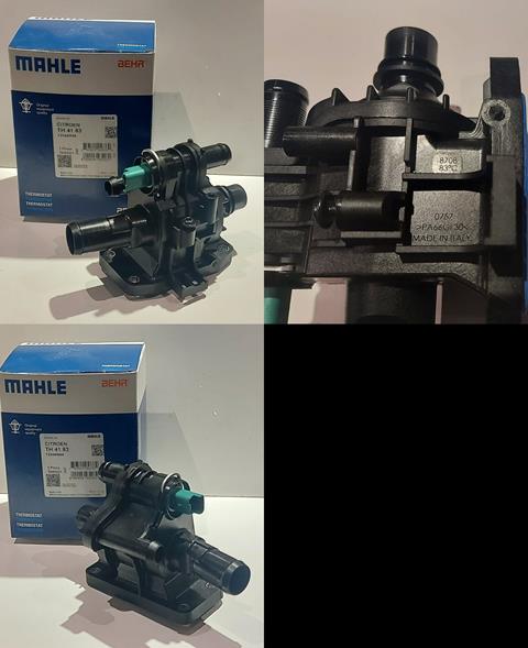 TERMOSTAT KOMPLE TH41.83 (83C) FOCUS II 1.6 TCDİ CMAX PARTNER P307 P407