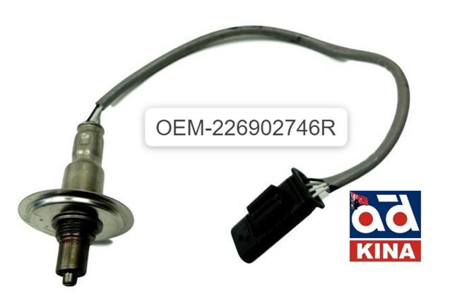 OKSİJEN SONDASI 226902746R (4DİŞ 550mm) DUSTER CAPTUR KADJAR MEGANE IV 1.3TCE