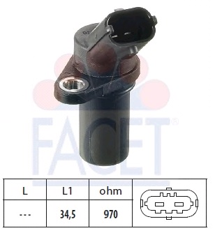 OPEL ASTRA KRANK SENSÖRÜ 206202755 CORSA-B 1.2 1.4 (X12XE)