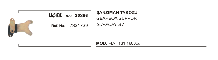 FIAT M131 ŞANZUMAN TAKOZU 30366 131 1600 CC 4331729