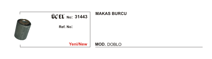 FIAT DOBLO MAKAS BURCU 31443 DOBLO