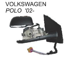 VOLKSWAGEN POLO AYNA SOL VM194EHAL POLO  (02-) ELEKTRİKLİ ISITMALI KESİK CAM