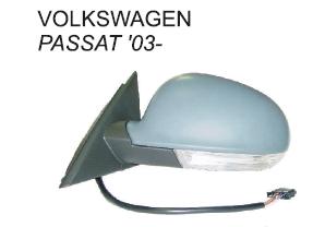 VOLKSWAGEN PASSAT AYNA SOL VM199EHPAL PASSAT (03-05) ELEKTRİKLİ ISITMALI PRIMERLİ SİNYALLİ