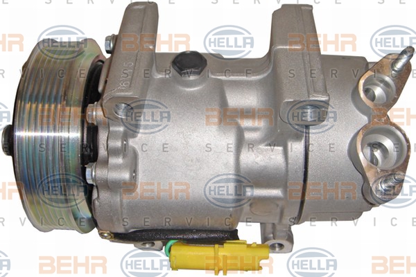 CITROEN BERLINGO KLİMA KOMPRESÖRÜ 8FK351134331 PARTNER P206 (96-) C3 (03-) DW4 TU5JP (119mm)