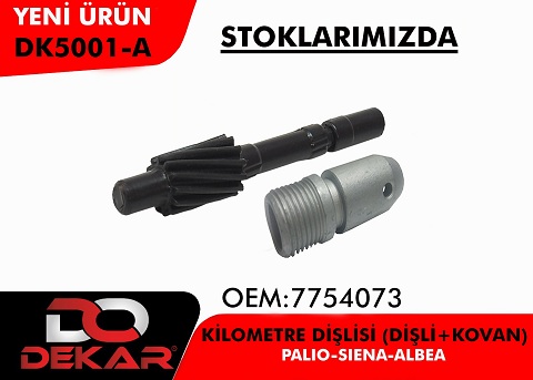 FIAT ALBEA KİLOMETRE DİŞLİSİ + KOVAN DK5001A PALİO ALBEA DOBLO SIENA