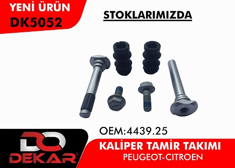 CITROEN BERLINGO KALİPER TAMİR TAKIMI DK5052 P301 PARTNER C3 C4 C2 CELYSE BERLINGO