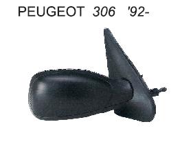 PEUGEOT P306 AYNA SOL VM116AL P306 (97-) KESİK CAM MEKANİK